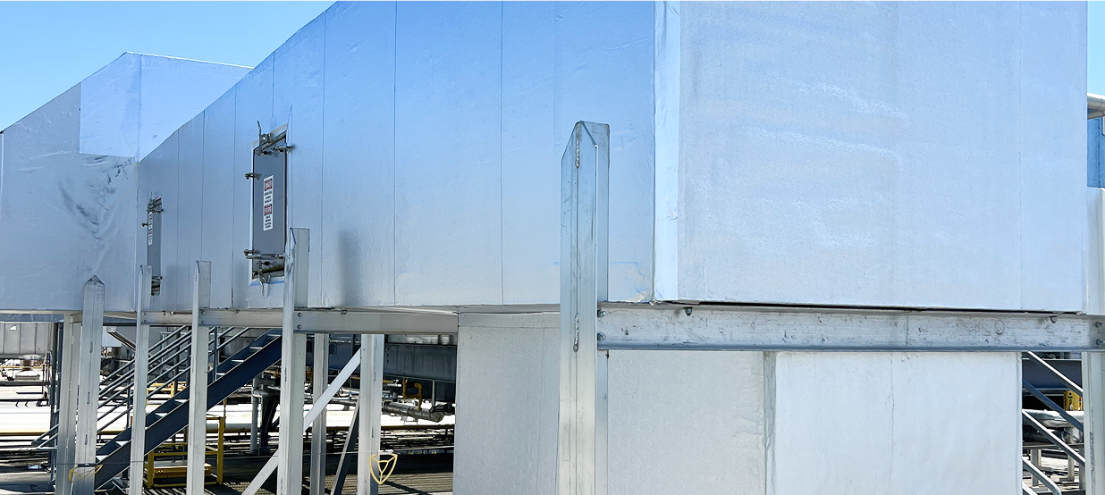 Ductwork Insulation Installation